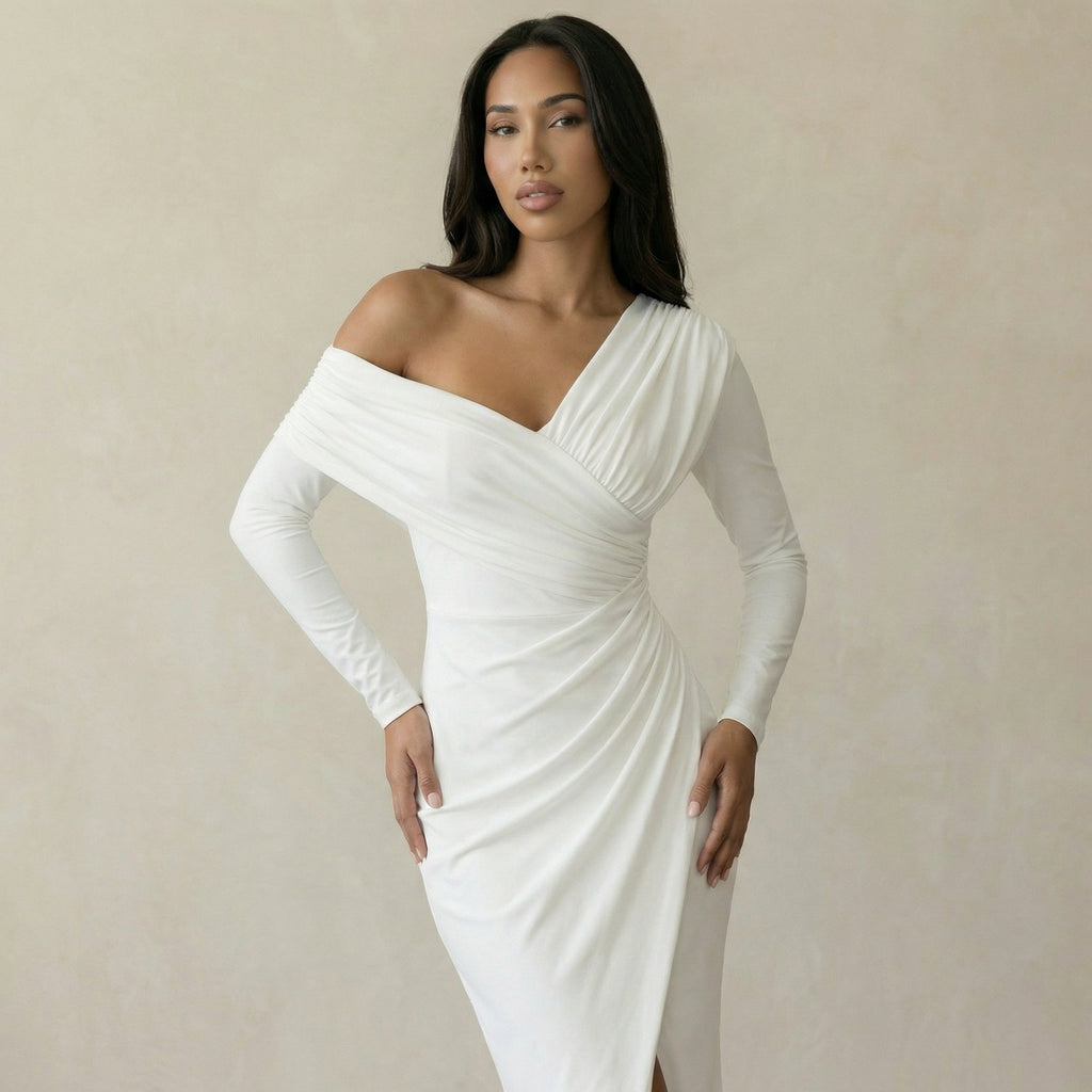 Leonora White Dress