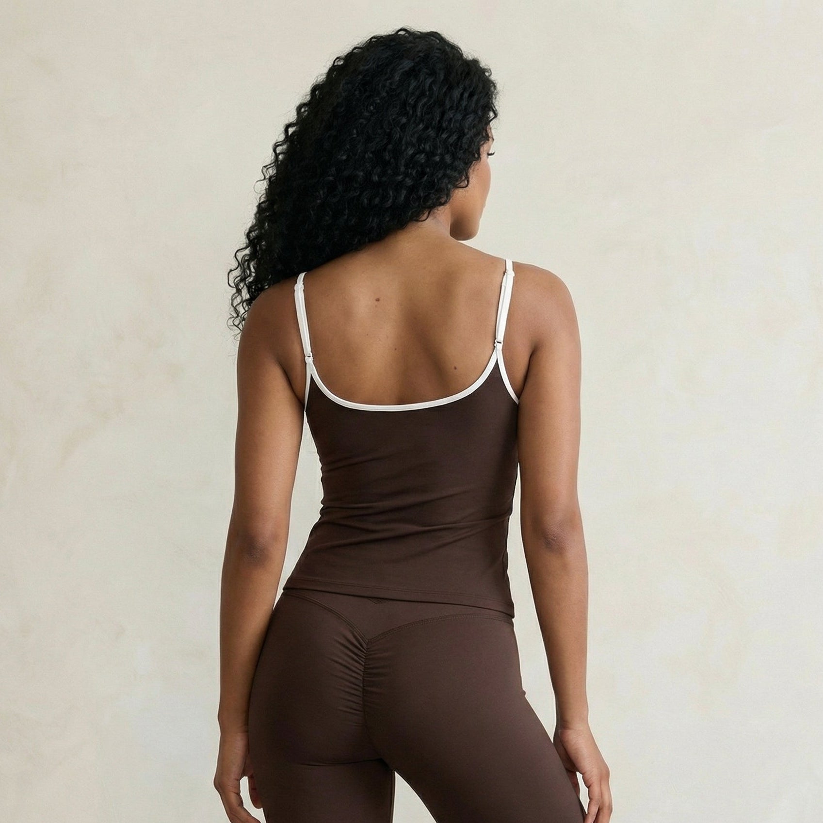 Pecan Brown Active Tank