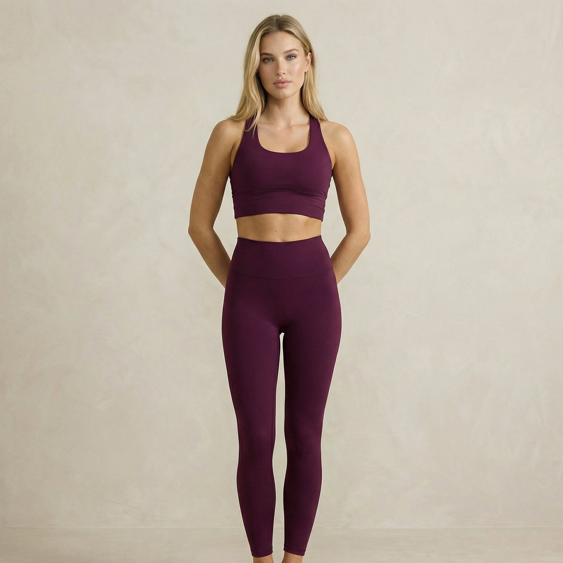 Scrunch Detail Active Tights
