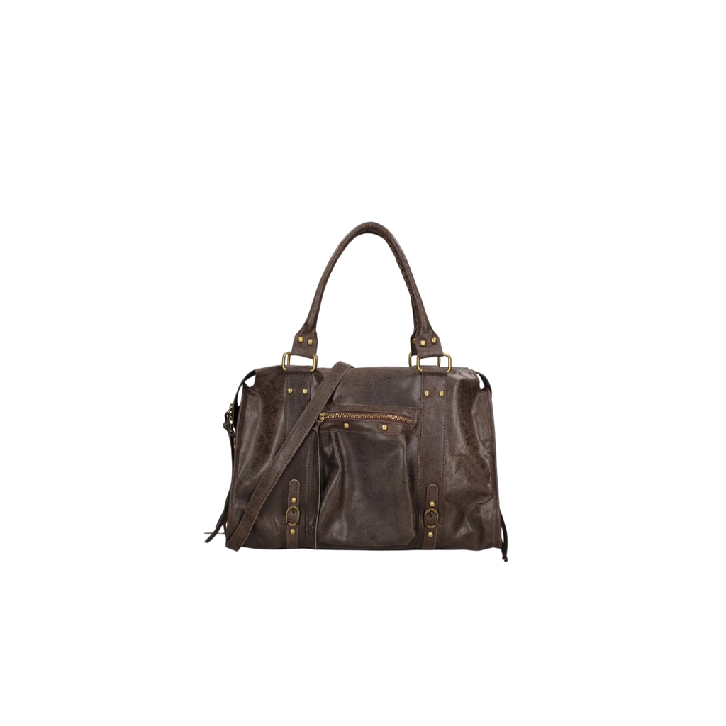 Valteria Handbag - Taupe Scuro