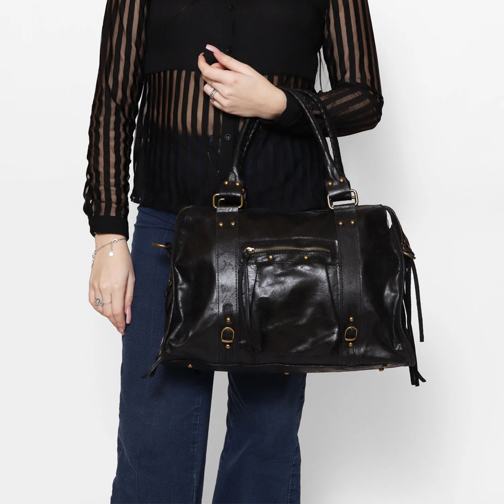Valteria Handbag - Taupe Scuro