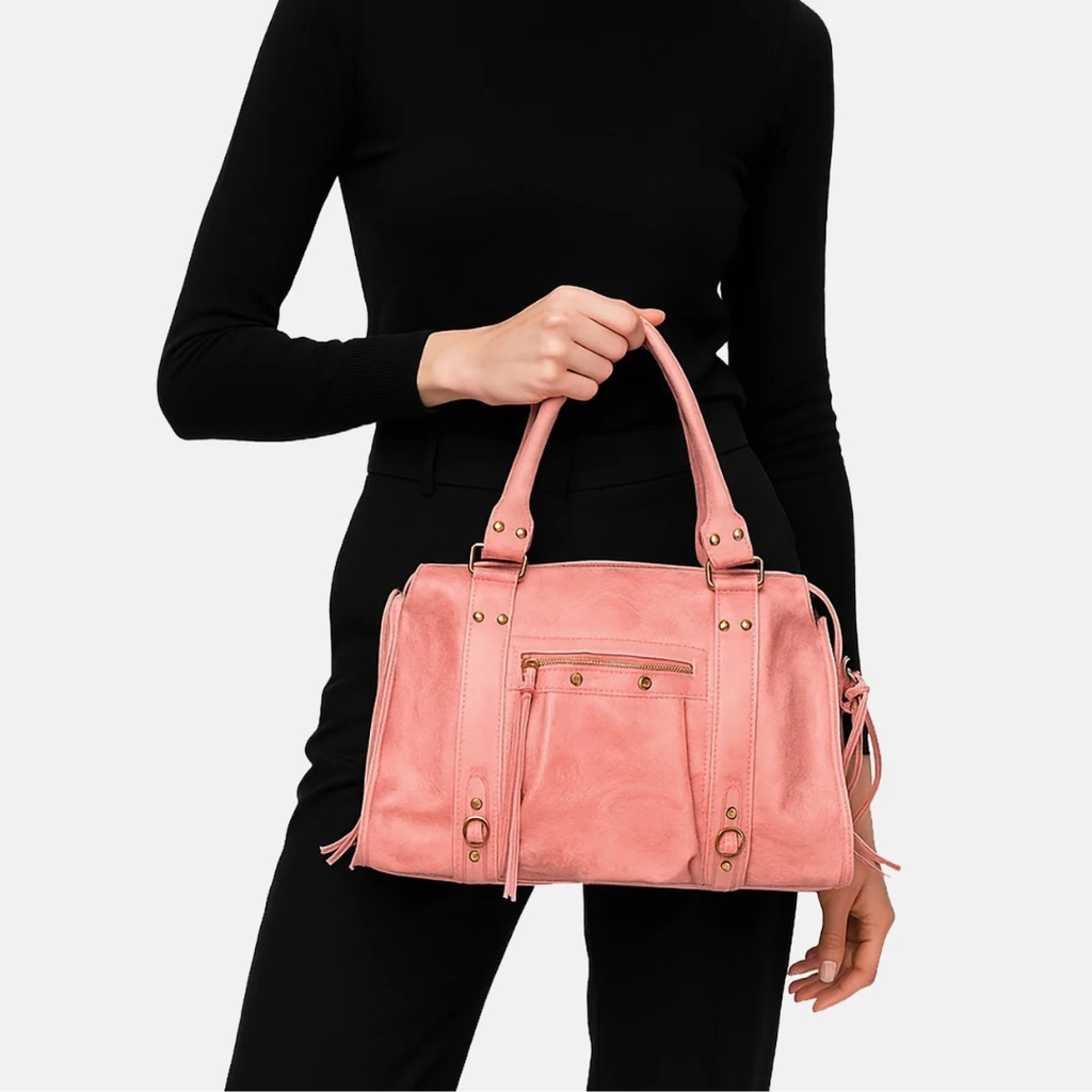 Valteria Handbag - Taupe Scuro