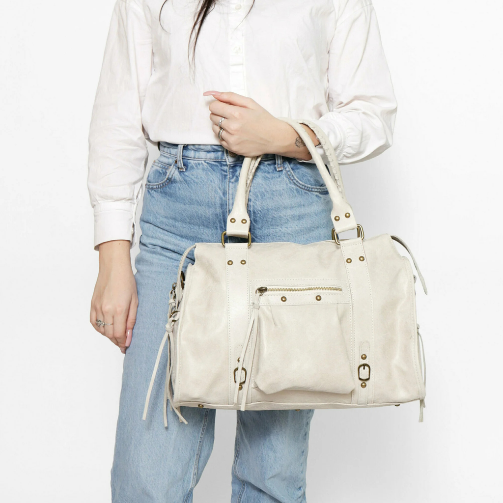 Valteria Handbag - Taupe Scuro