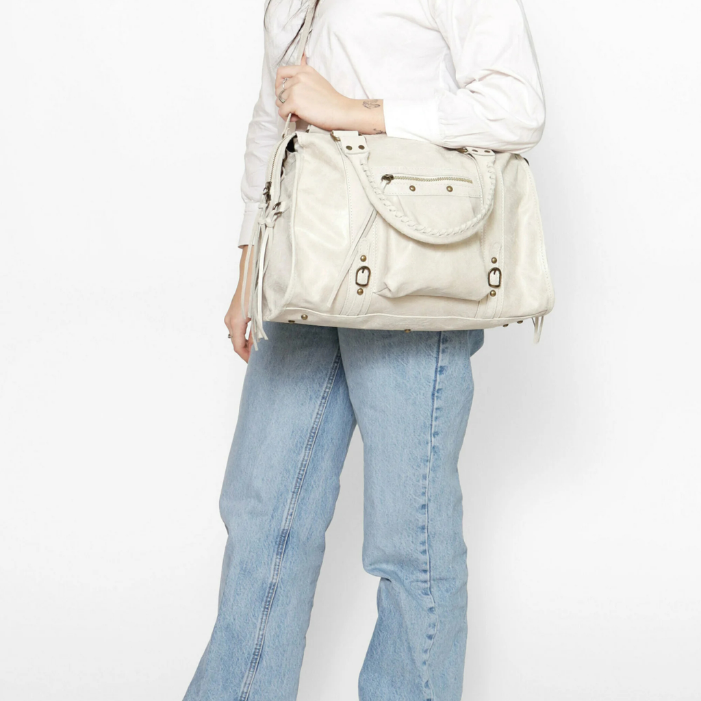 Valteria Handbag - Taupe Scuro