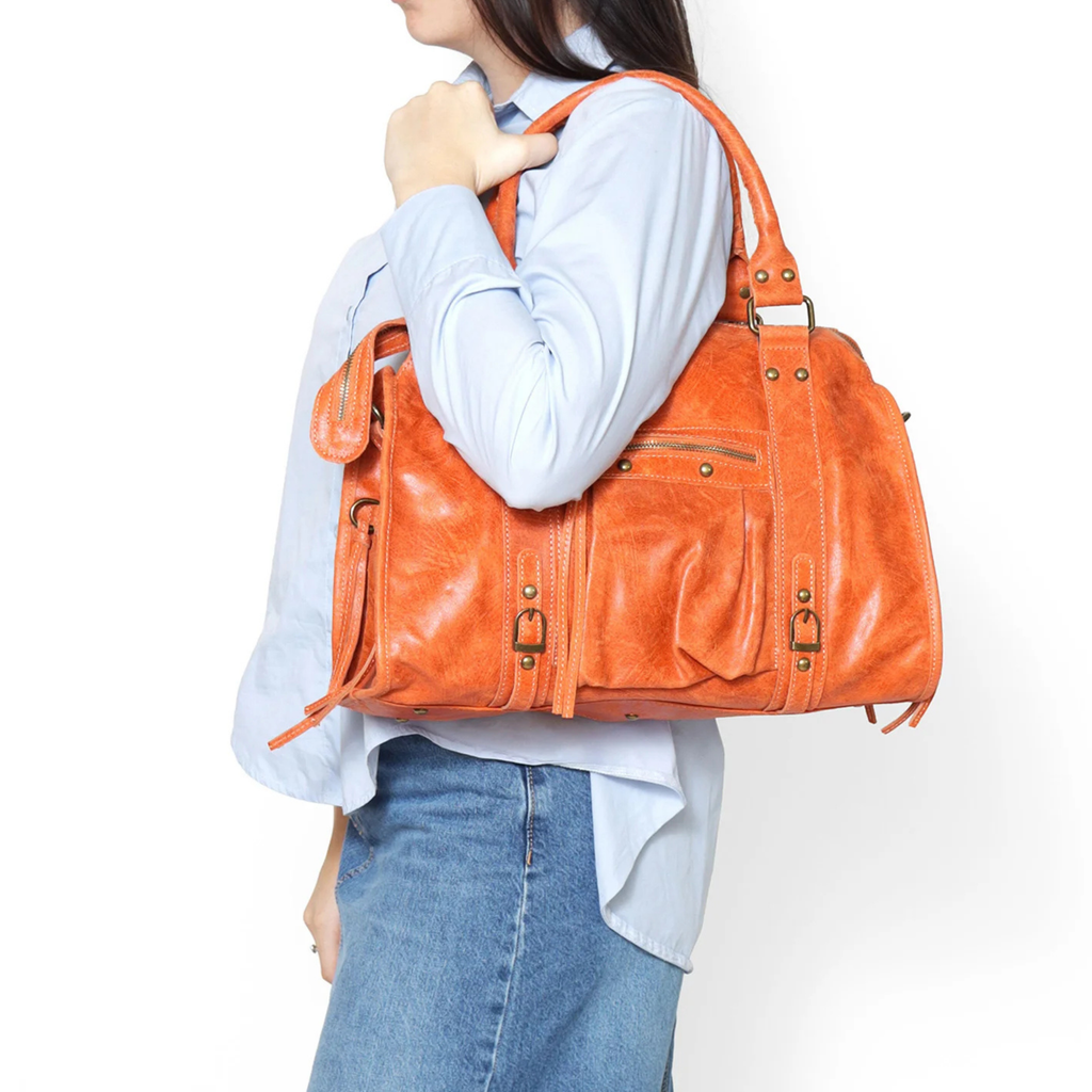 Valteria Handbag - Taupe Scuro