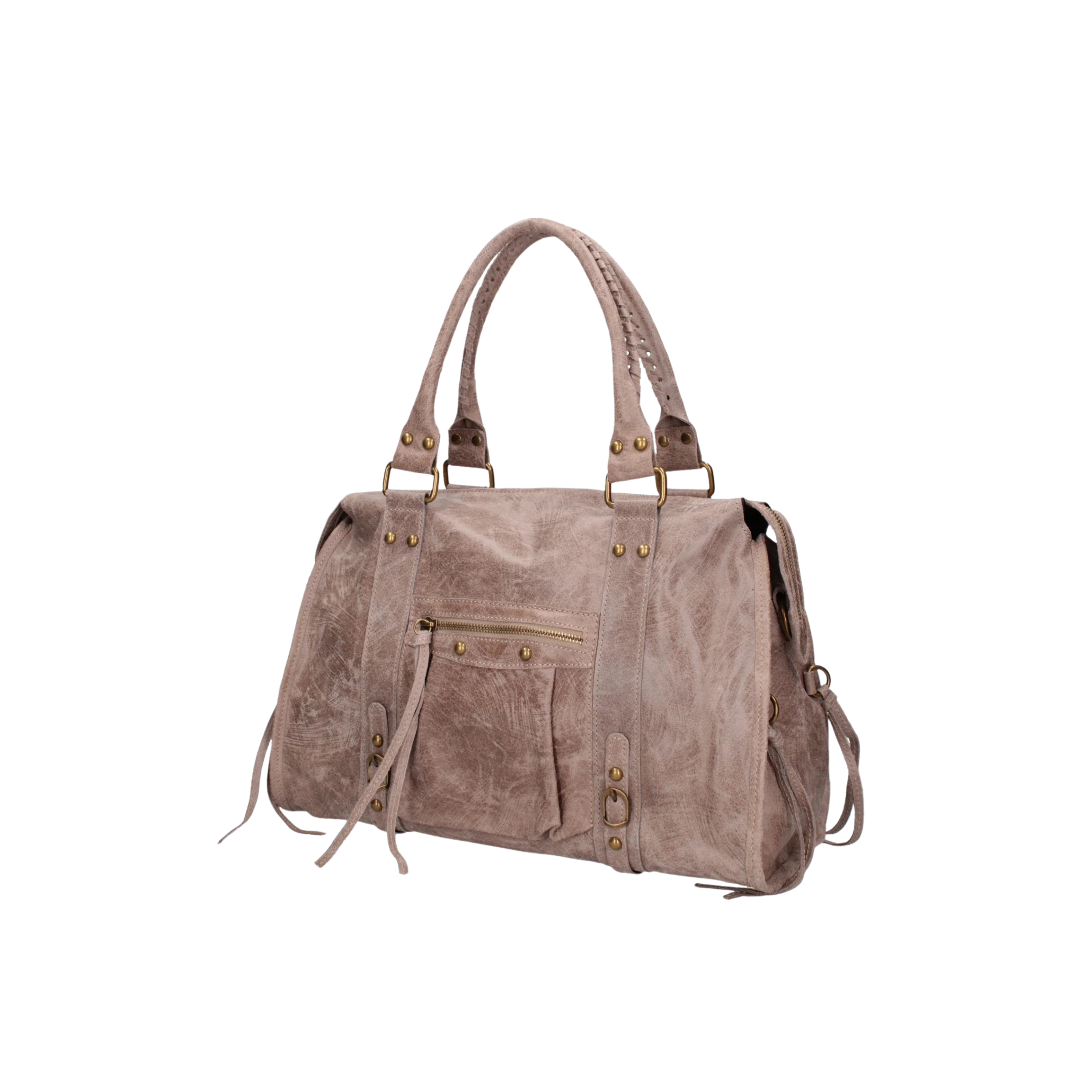 Valteria Handbag - Taupe Scuro