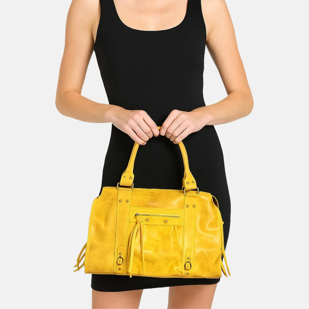 Valteria Handbag - Taupe Scuro