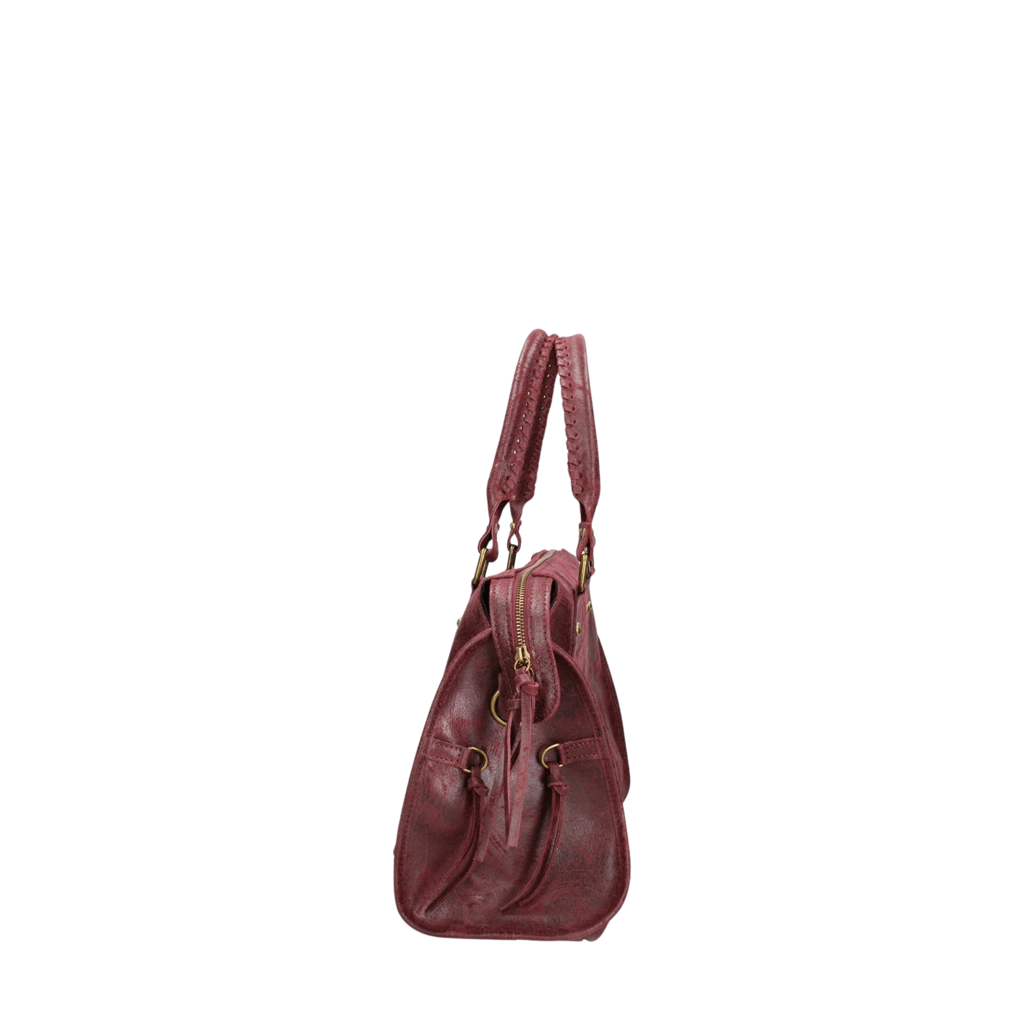 Valteria Handbag - Bordeaux