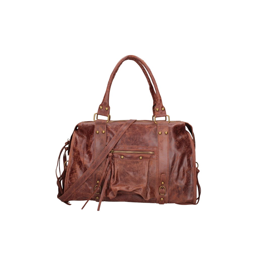 Valteria Handbag - Taupe Scuro