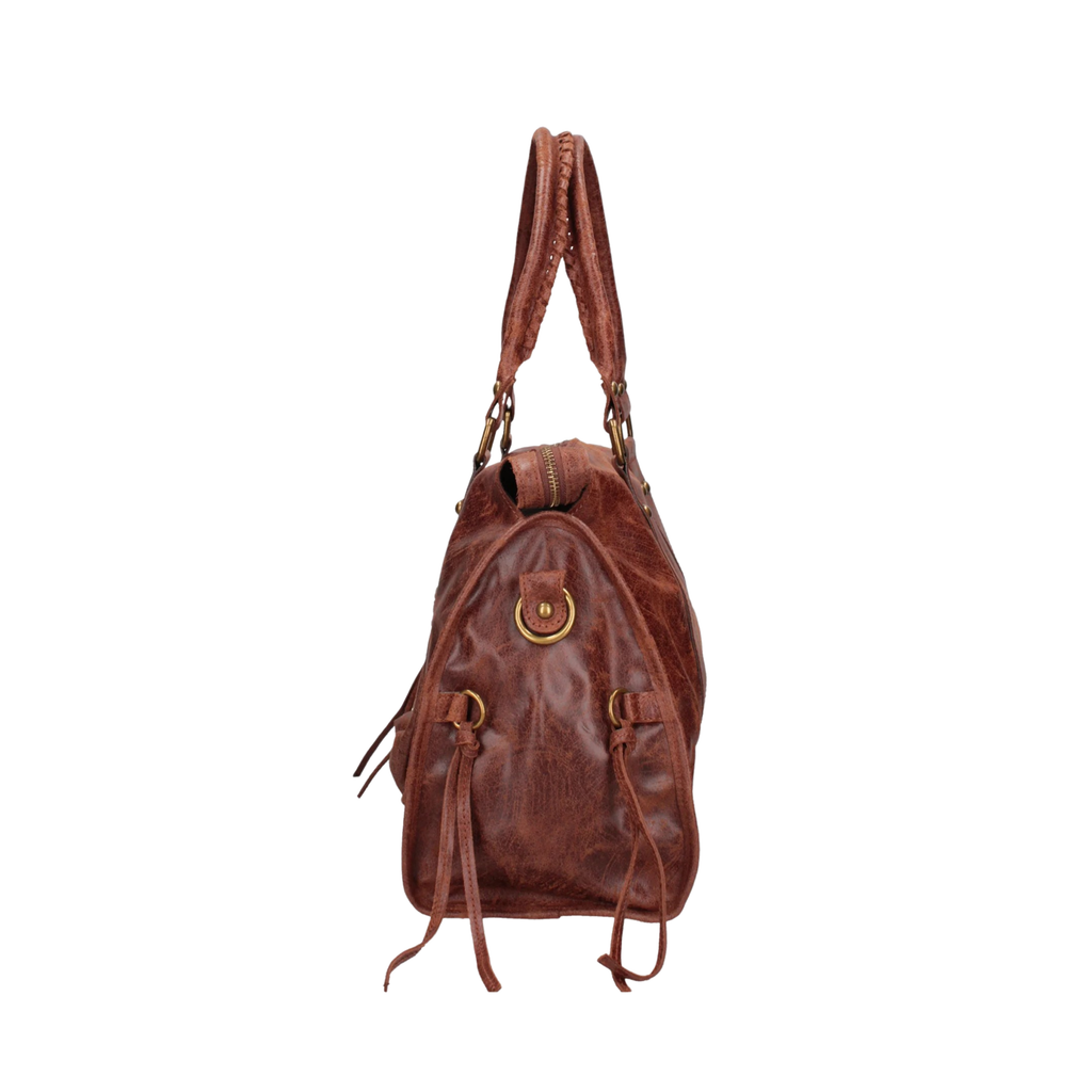 Valteria Handbag - Taupe Scuro