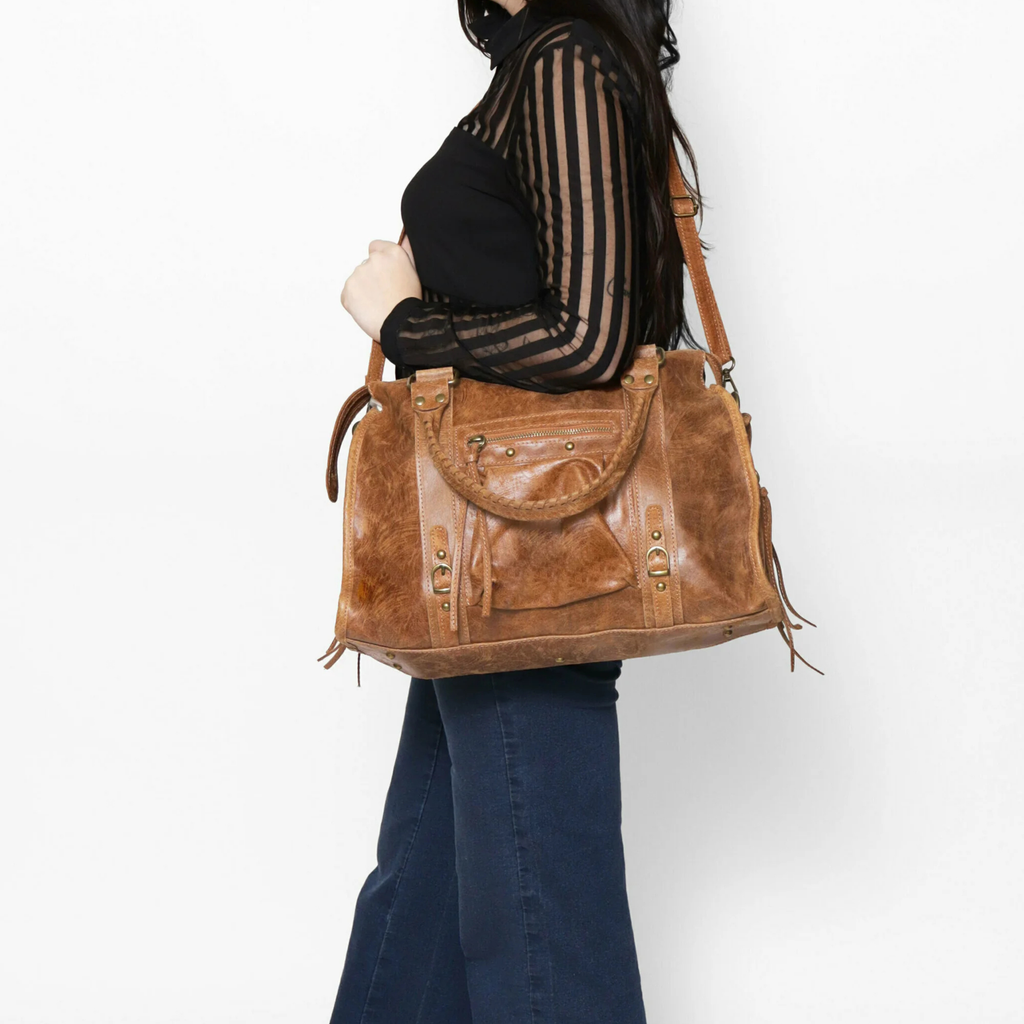 Valteria Handbag - Taupe Scuro