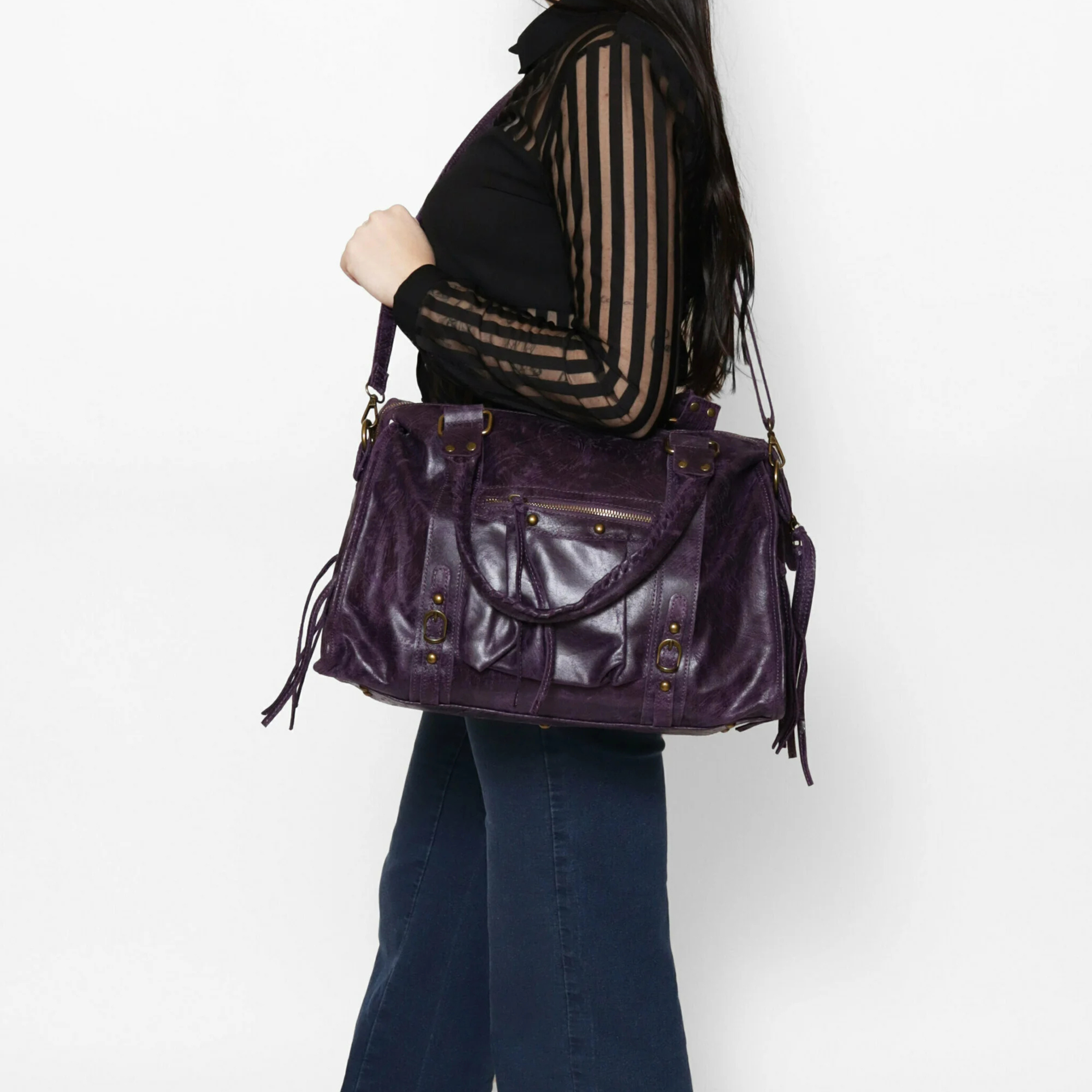 Valteria Handbag - Taupe Scuro