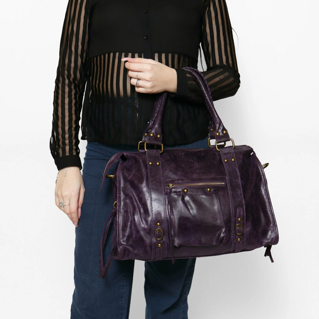 Valteria Handbag - Taupe Scuro