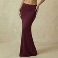 Maxi Skirt in Rich Wine