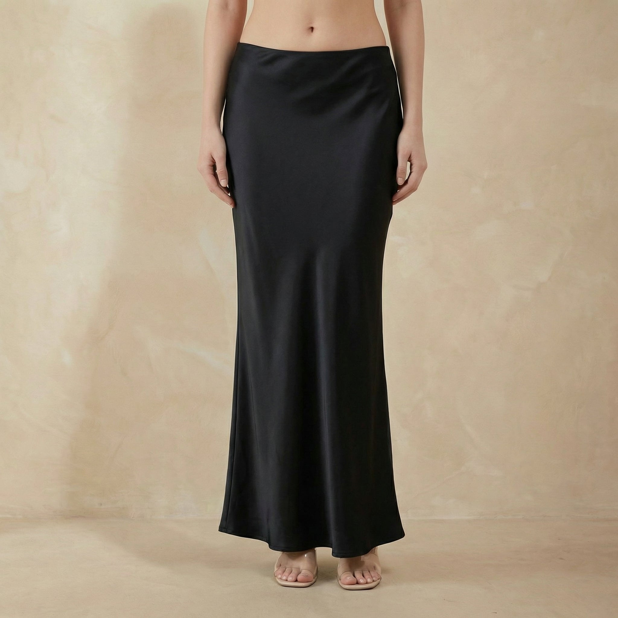 Flowing Black Maxi Skirt