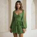 Luna Open Sleeve Mini Dress
