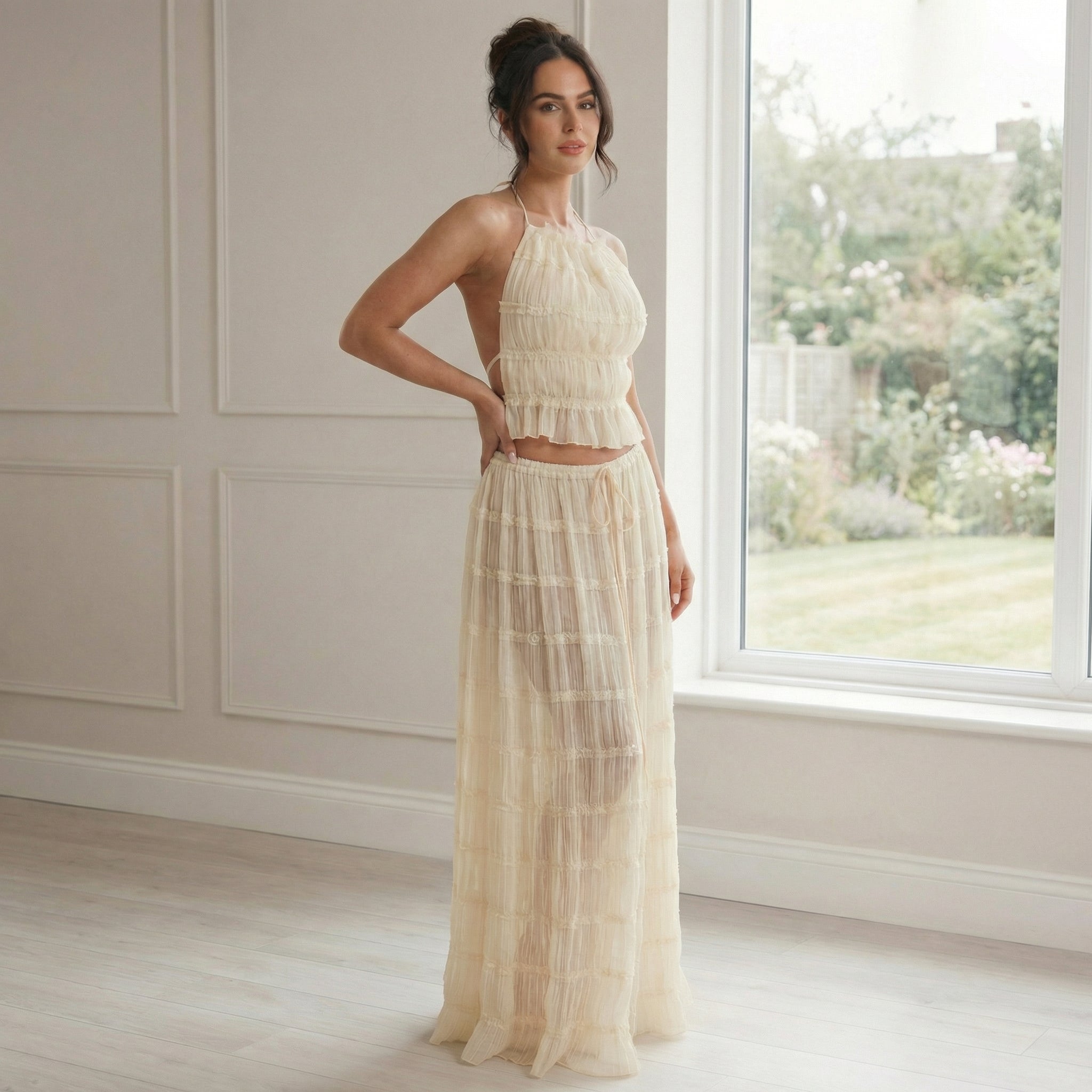 Athena Two Piece Maxi Skirt