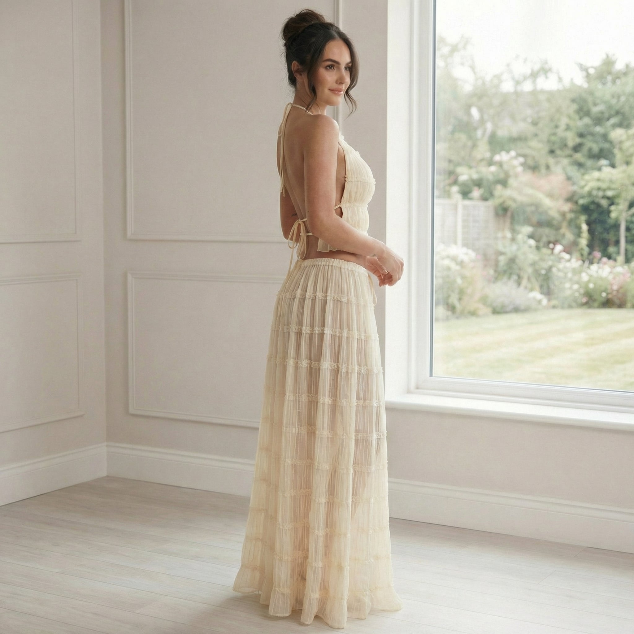 Athena Two Piece Maxi Skirt