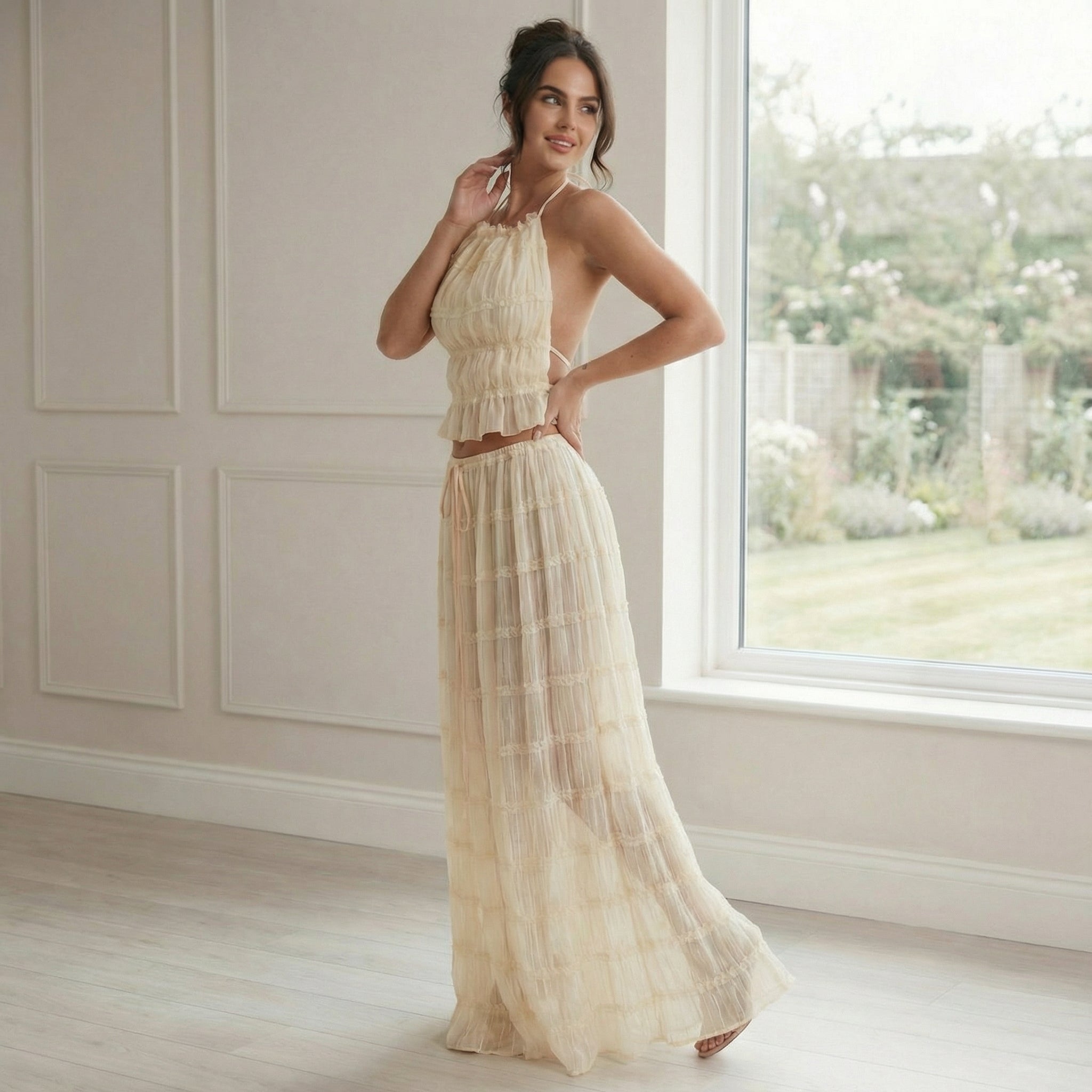 Athena Two Piece Maxi Skirt