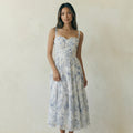 Blue Floral Dress