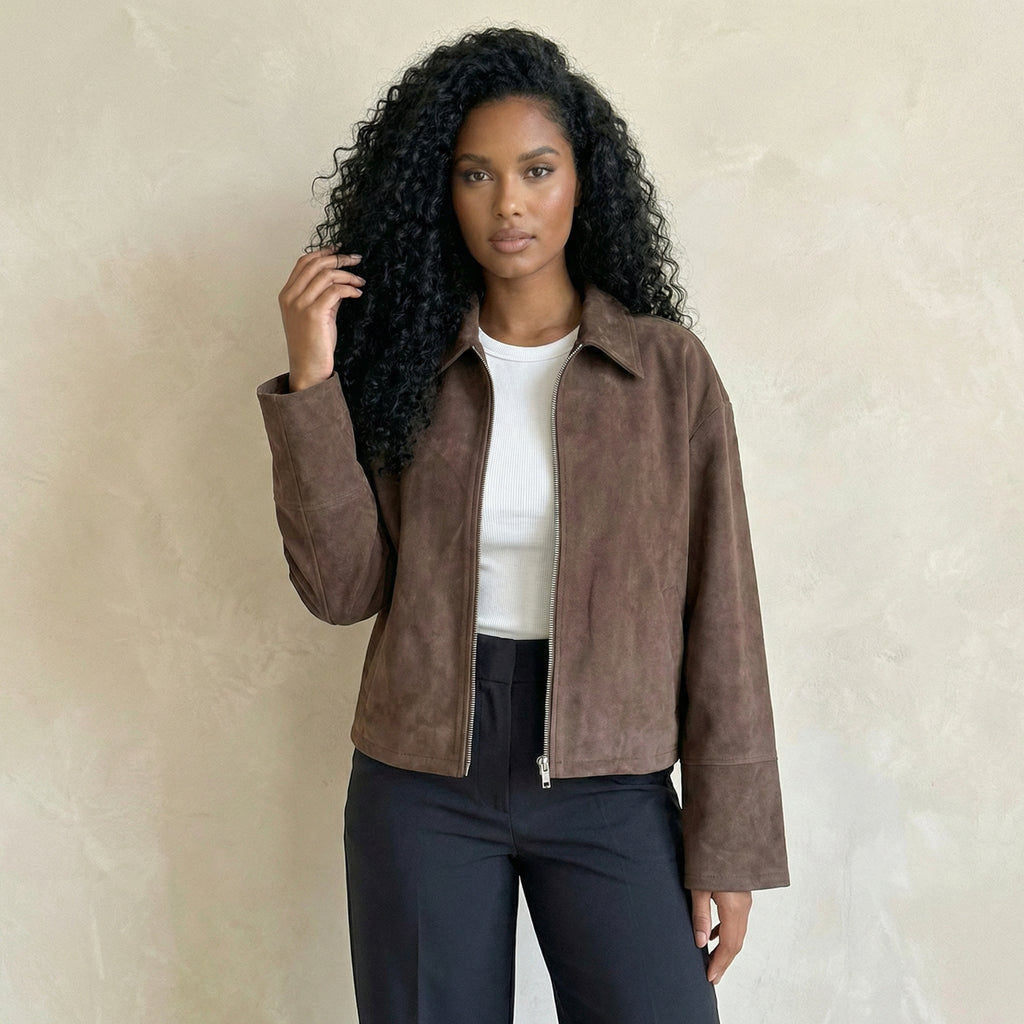 Essential Suede Jacket
