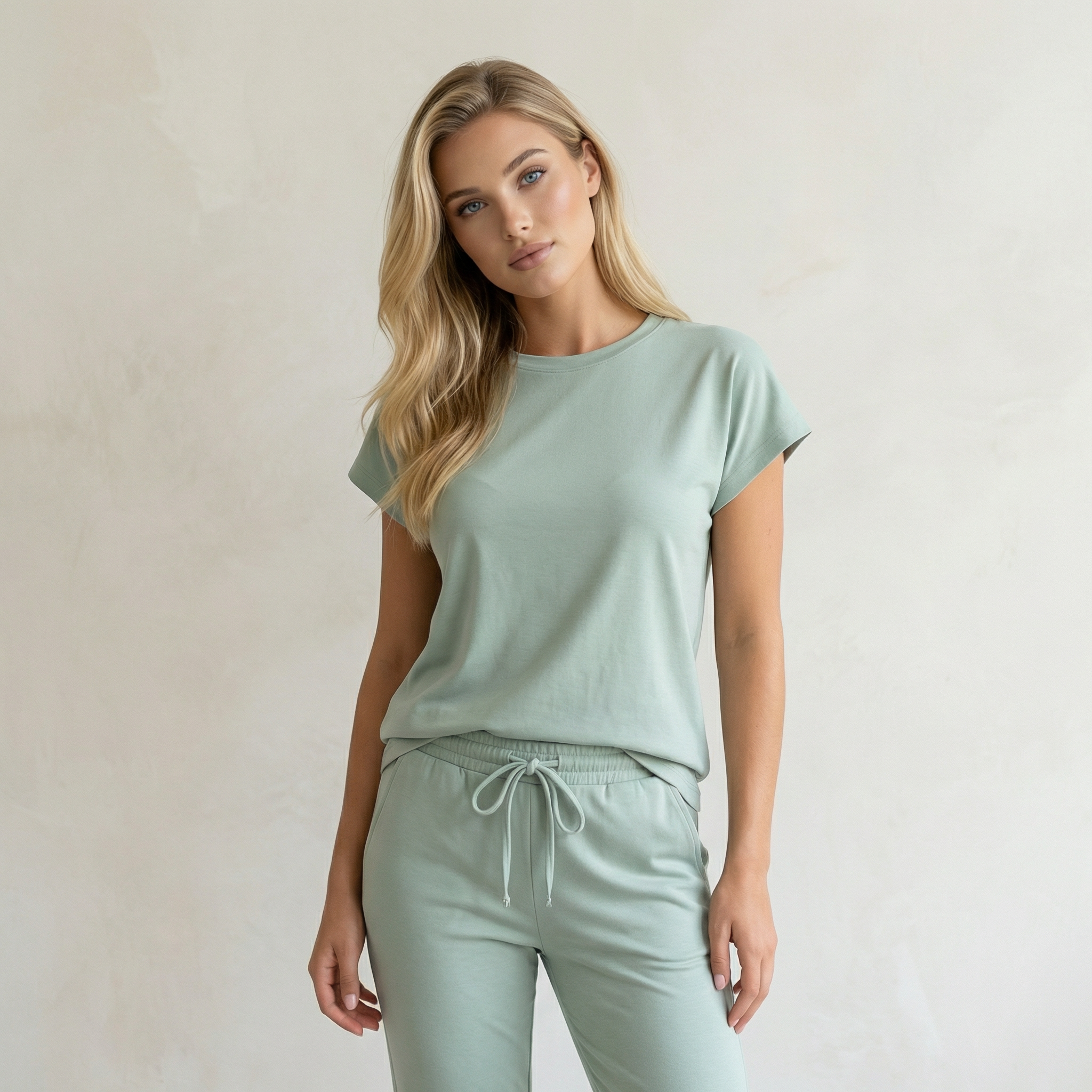 Cozy Green Jogger & Top Set